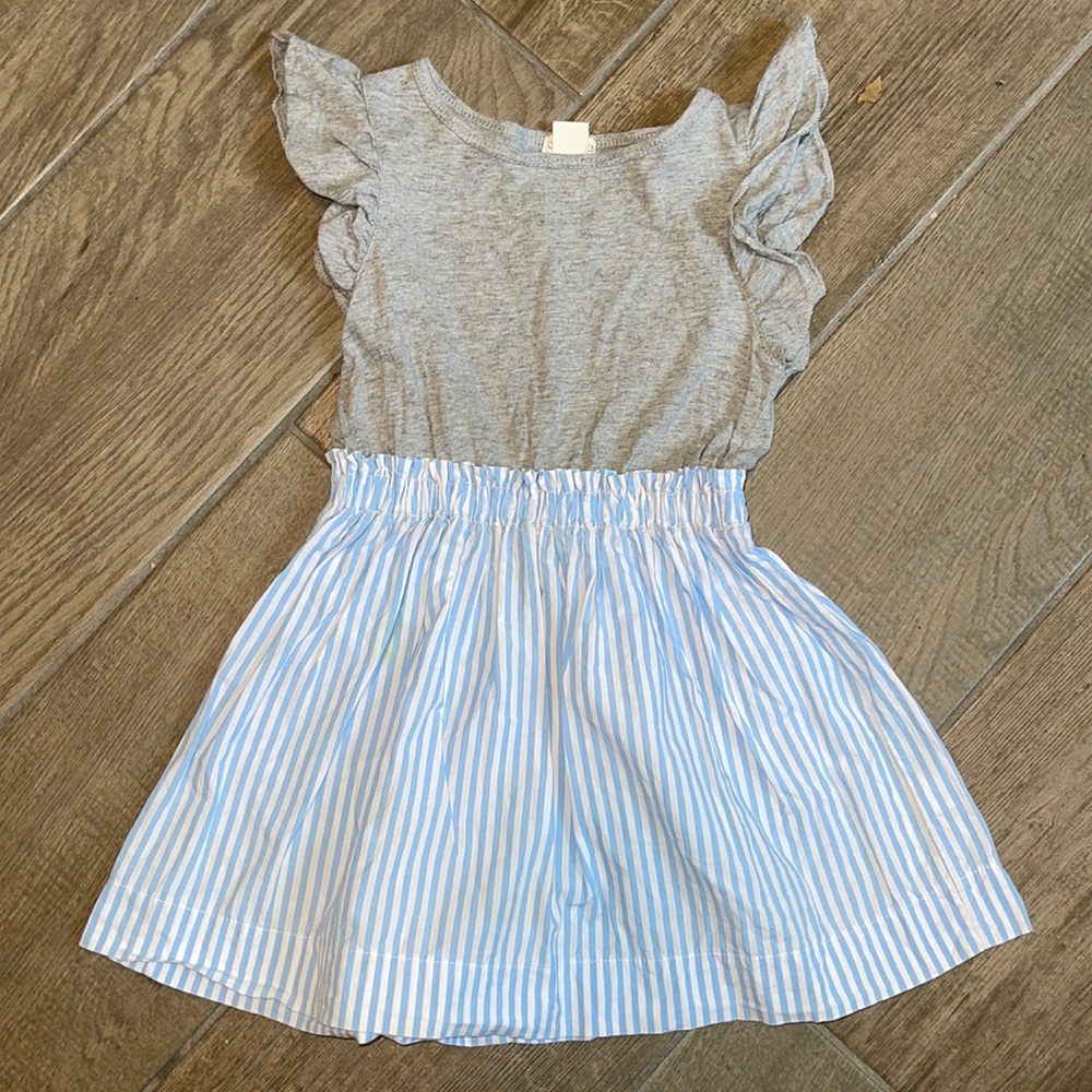 JCrew Crewcuts Striped Dress; 3T